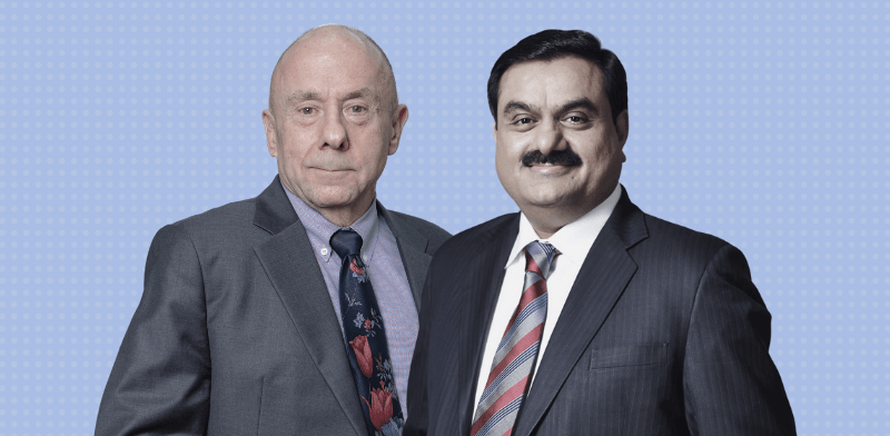 "גאוטם אדאני וראסל אלוואנגר / צילום:  ענבל מרמרי, APSEZ"