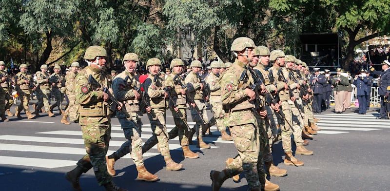 Argentinian army credit: Reuters ULAN/Pool / Latin America News Agency