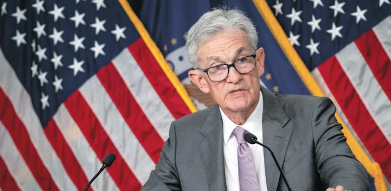 "ג'רום פאוול, יו''ר הפדרל ריזרב / צילום: Reuters, Graeme Sloan Sipa USA"