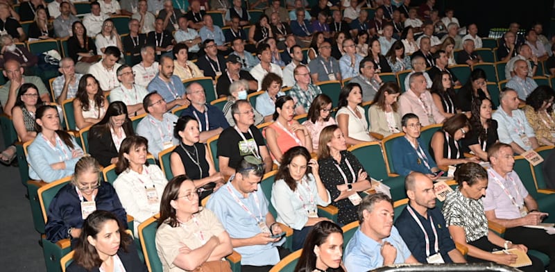 "באי כנס התנופה הקיבוצית / צילום: תמר מצפי"