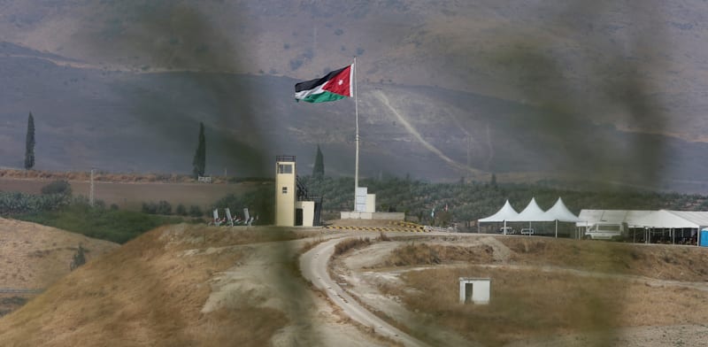 "גבול ירדן / צילום: ap, Raad Adayleh"
