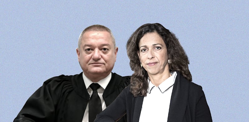 "השופטים רות רונן וחאלד כבוב / צילום: ענבל מרמרי, שלומי יוסף"