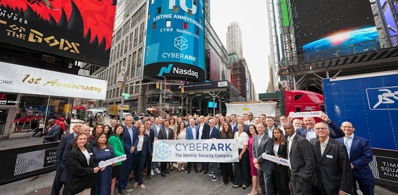 "הנפקת סייברארק ב–2014. שוויה זינק לכ-27 מיליארד דולר / צילום: ואניה סאוויק – נאסד''ק"