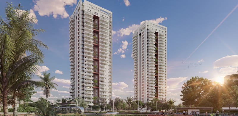 / צילום: ט גרדן טאוארס של קבוצת אורון בבת ים / הדמיה: ויו פוינט"