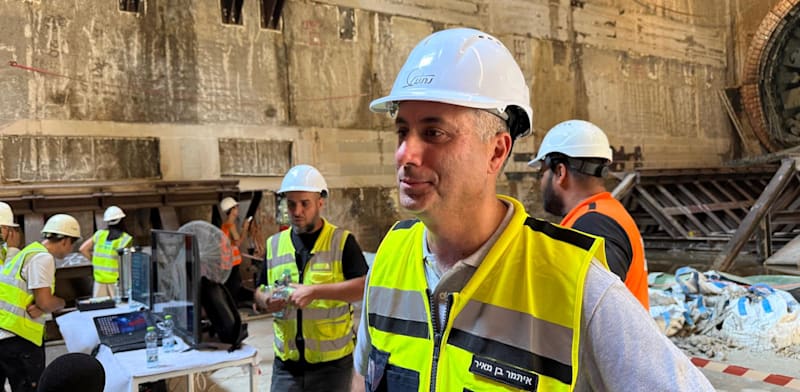 "מנכ"ל נת"ע, איתמר בן מאיר / צילום: בר לביא"