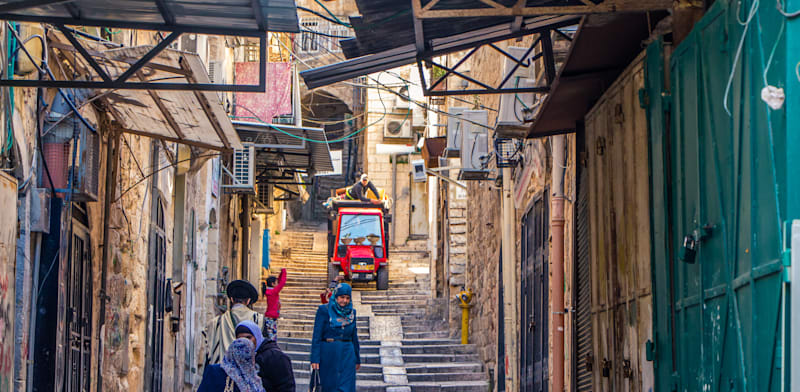 העיר העתיקה. ירושלים חסומה להתרחבות מכל עבר / צילום: Shutterstock