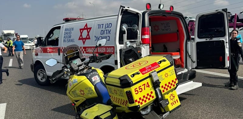 אמבולנס של מד''א / צילום: תיעוד מבצעי מד״א