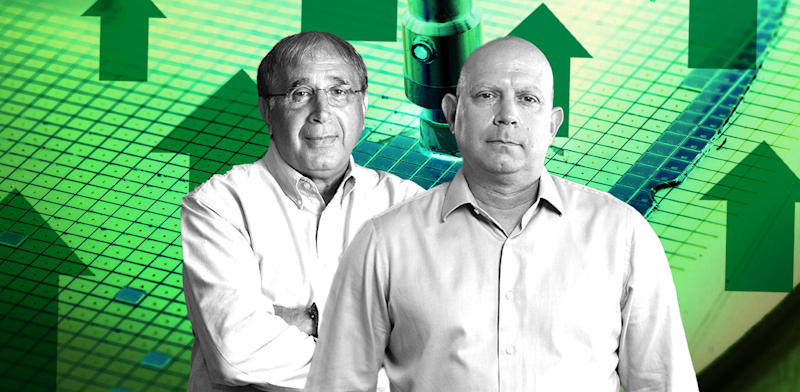 / צילום: יסמן, מנכ''ל ונשיא נובה ורפי עמית, מנכ''ל קמטק / צילומים: נובה, רענן טל, עיבוד: טלי בוגדנובסקי"