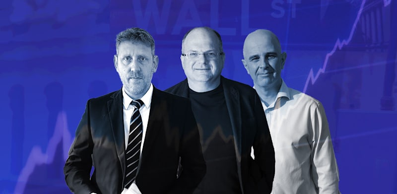 "רונן פייר, גיל שויד, ניר ברקן / צילום: איל יצהר, שלומי יוסף, אריאל ברקן"