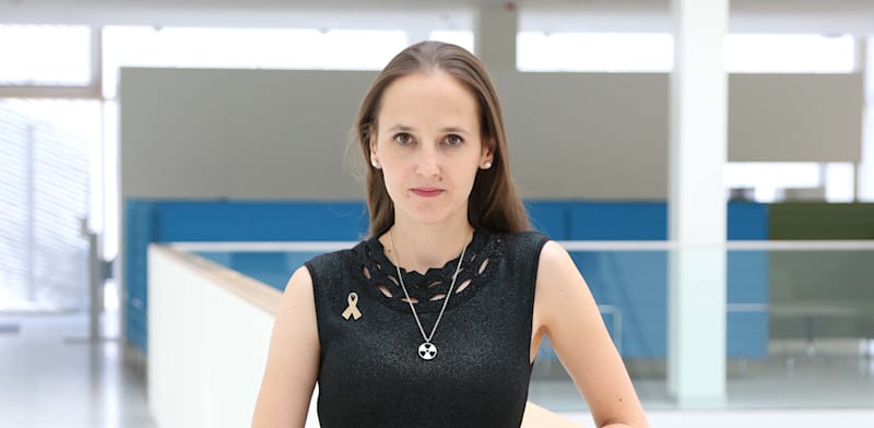 "מרטינה בנסובה. אהבה רדיואקטיביות ''מאז ומתמיד'' / צילום: J. Jung/DKFZ"