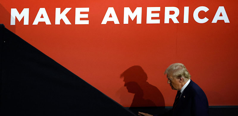 דונלד טראמפ, נשיא ארה''ב הנבחר. הצהיר בעבר כי יהיה דיקטטור ''רק ביום הראשון'' של כהונתו השנייה / צילום: Reuters, Marco Bello