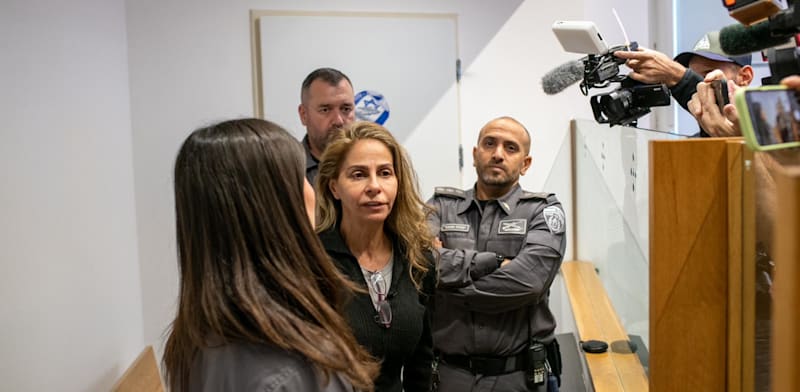 ענבל אור בבית המשפט, בשבוע שעבר / צילום: יוסי כהן