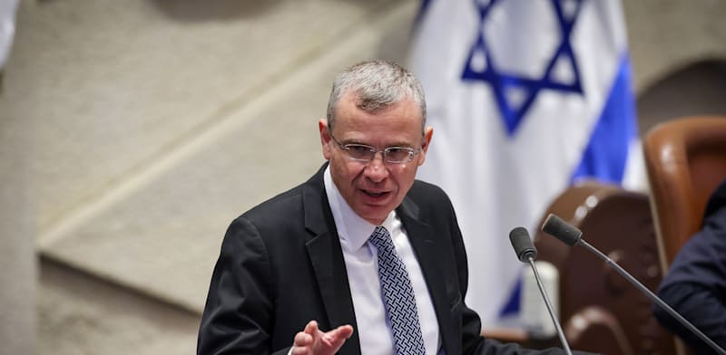 "שר המשפטים יריב לוין / צילום: נועם מושקוביץ', דוברות הכנסת"