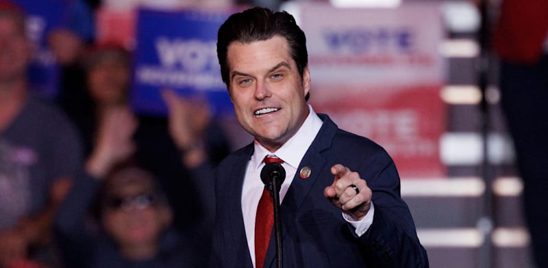 "מאט גייטס, מועמדו של דונלד טראמפ לתפקיד התובע הכללי / צילום: Reuters, Mike Blake"