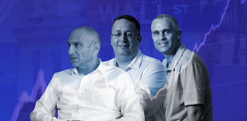 "אמיר שלכט, אייל הררי, דורון ארזי / צילום: איל יצהר, ליאורה כץ"