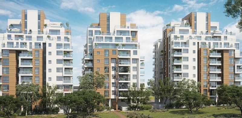 הפרויקט בשכונת קריית שרת ברעננה / הדמיה: arcaffect