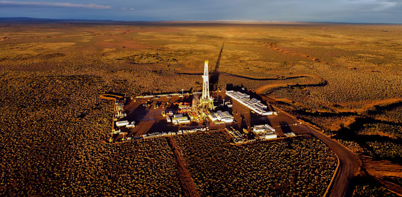 מתקני סדיקה הידראולית במדבריות טקסס / צילום: Shutterstock