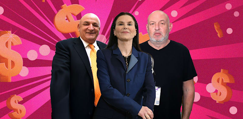 "הראל ויזל, עפרה שטראוס ויצחק תשובה / צילום: כדיה לוי, איל יצהר ותמר מצפי"