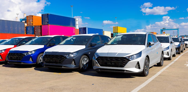 "רכבים מיובאים בנמל אשדוד / צילום: Shutterstock"