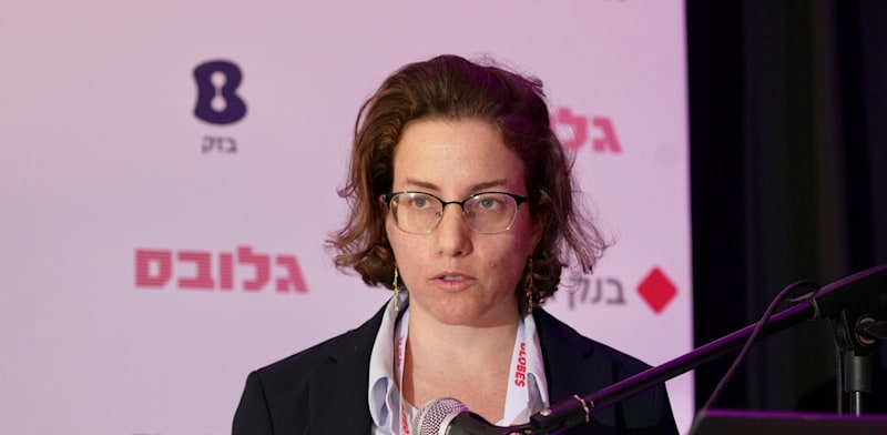 "ד''ר שני רוטהין-בליץ, אחראית מחקר וקשרי חוץ בקק''ל, בוועידת ישראל לעסקים של גלובס / צילום: כדיה לוי"