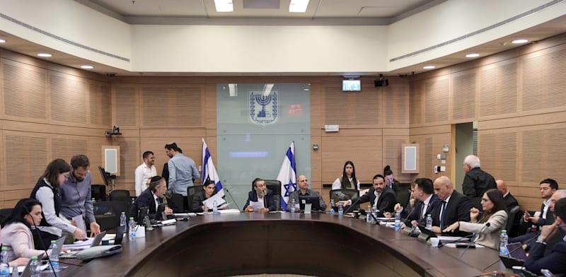 "הדיון בוועדת הכספים בהצעת האוצר לקבע מס רכישה על דירה נוספת לעוד שנתיים, היום / צילום: דני שם-טוב, דוברות הכנסת"