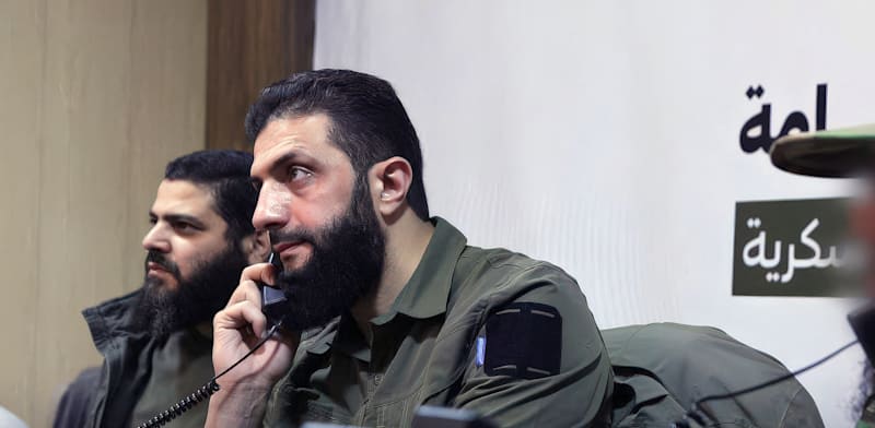 "נשיא סוריה החדש, אבו מוחמד אל־ג'ולאני / צילום: Reuters, Balkis Press/ABACA"