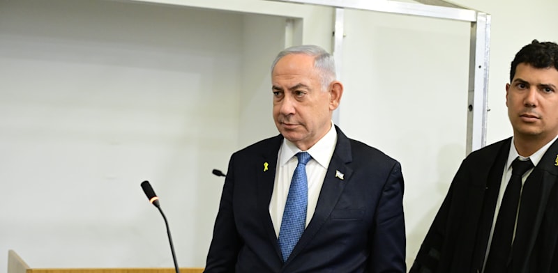 "עדות נתניהו בבית המשפט המחוזי בתל אביב, היום (ב') / צילום: יוסי זליגר"