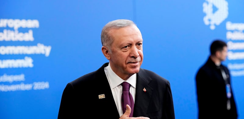 נשיא טורקיה רג'פ טאייפ ארדואן / צילום: ap, Petr Josek