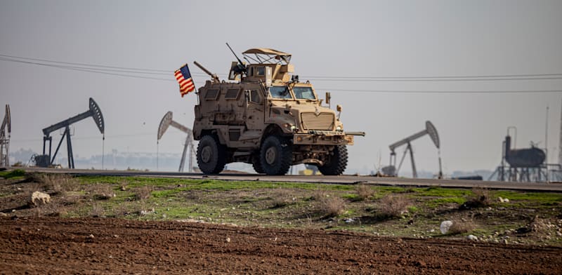 רכב של צבא ארה''ב בצפון-מזרח סוריה, ארכיון / צילום: ap, Baderkhan Ahmad