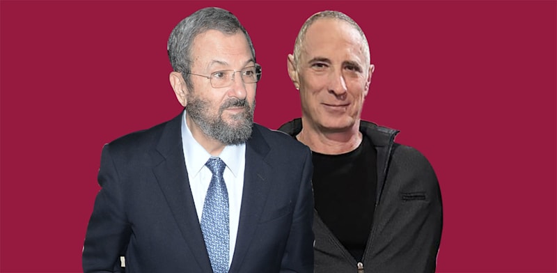 "אהוד שניאורסון ואהוד ברק / צילום: יח''צ, איל יצהר"