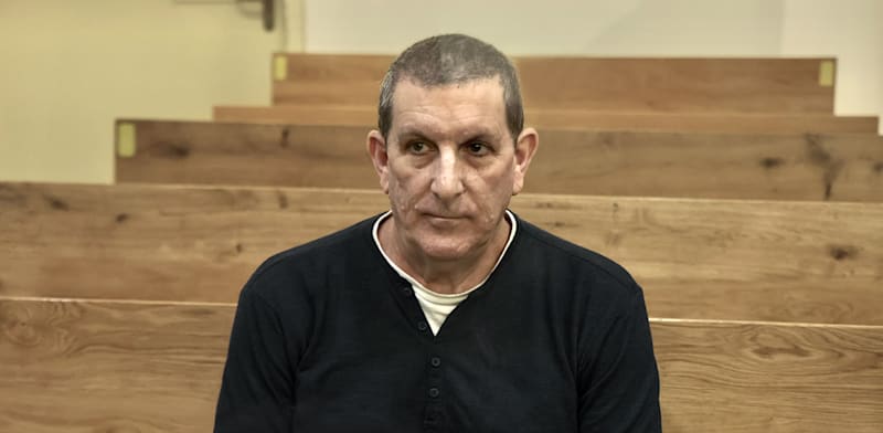 מייק בן ארי בבית המשפט, היום / צילום: כדיה לוי