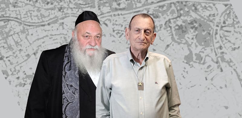 "ראש עיריית תל אביב רון חולדאי ושר הבינוי והשיכון יצחק גולדקנופף / צילום: שלומי יוסף, יריב כץ - "ידיעות אחרונות" "