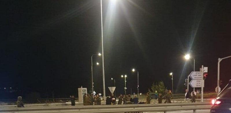 "אזור הפיגוע / צילום: N12"