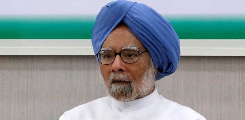 "ראש ממשלת הודו לשעבר מנמוהן סינג, שמת בשבוע שעבר / צילום: Reuters, Altaf Hussain"