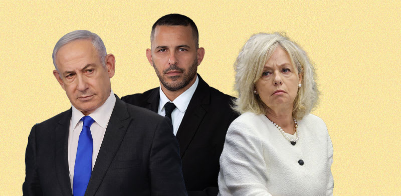 היועמ''שית גלי בהרב-מיארה, ממלא-מקום נציב שירות המדינה רואי כחלון וראש הממשלה בנימין נתניהו / צילום: נועם מושקוביץ - דוברות הכנסת, שלי פדן, Shutterstock