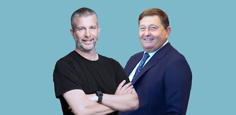 "עמיקם אורן (CPM) ואלון שטאובר (מסד עוז) / צילום: יונתן שאול, אפרת קופר"