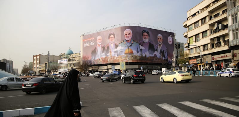 מרכז טהרן, בשבוע שעבר. הציבור נקרא לצמצם בצריכת הדלק / צילום: Reuters, Fatemeh Bahrami