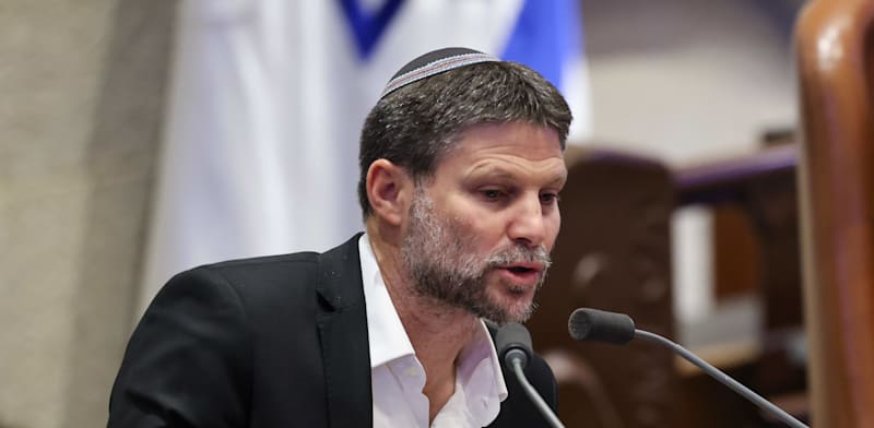 שר האוצר בצלאל סמוטריץ' / צילום: נועם מושקוביץ', דוברות הכנסת