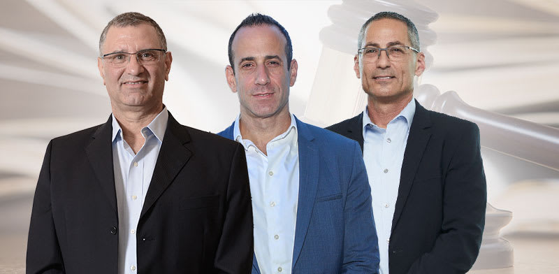 "טל עצמון (גולדפרב גרוס זליגמן), גיל וייט (הרצוג), דני גבע (מיתר) / צילום:  אופיר אייב, כדיה לוי, איל יצהר"