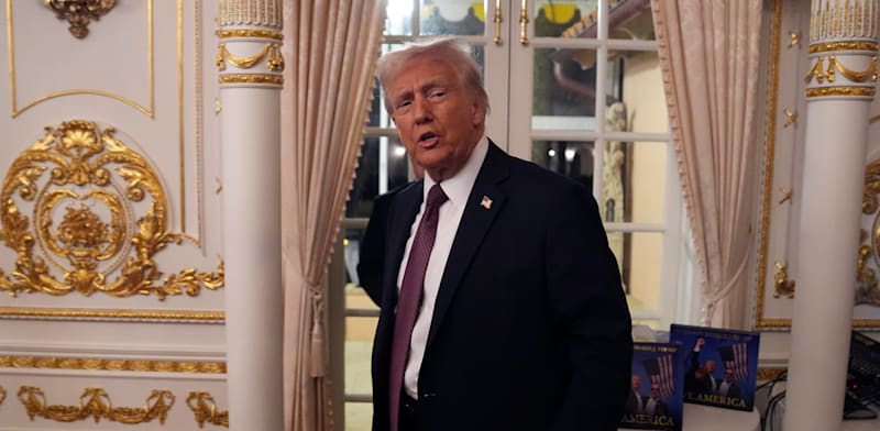 "הצצה לאחוזה היוקרתית של דונלד טראמפ במאר–א–לאגו / צילום: ap, Evan Vucci"