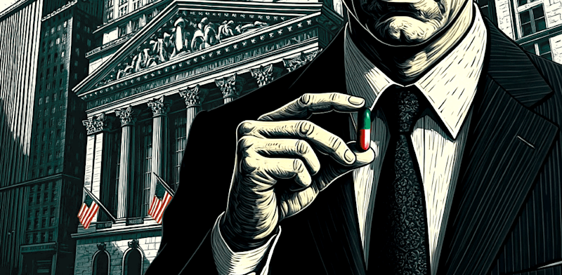 "הסמים שבנקאי וול סטריט נוטלים / צילום: AI"