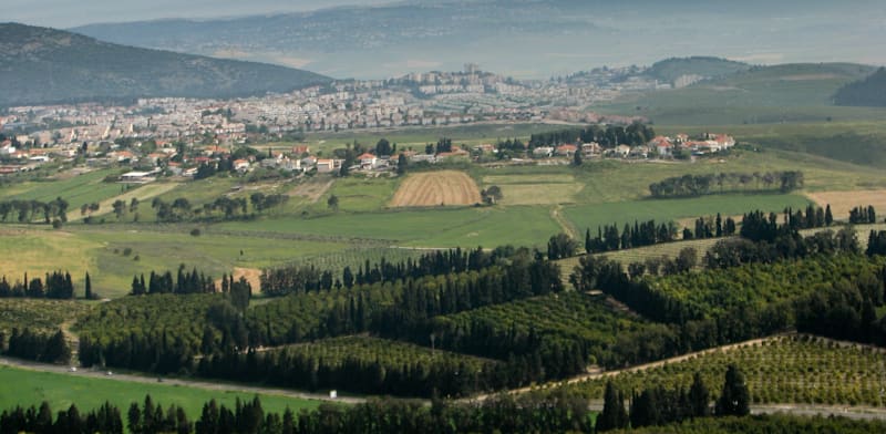 "היישוב עין העמק, סמוך ליקנעם / צילום: Dany Sternfeld/ Flickr"