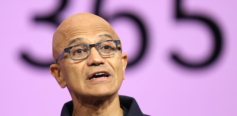 "סאטיה נאדלה, מנכ''ל מיקרוסופט / צילום: AP, Charles Rex Arbogast"