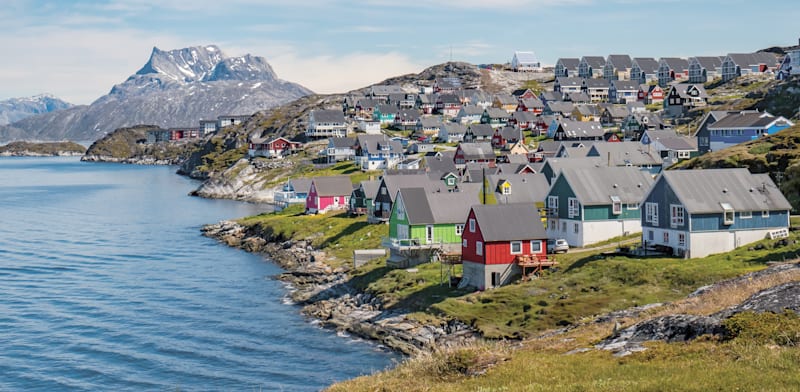 "נופי גרינלנד, האי בשליטת דנמרק שעומד בראש המחלוקת / צילום: Shutterstock"