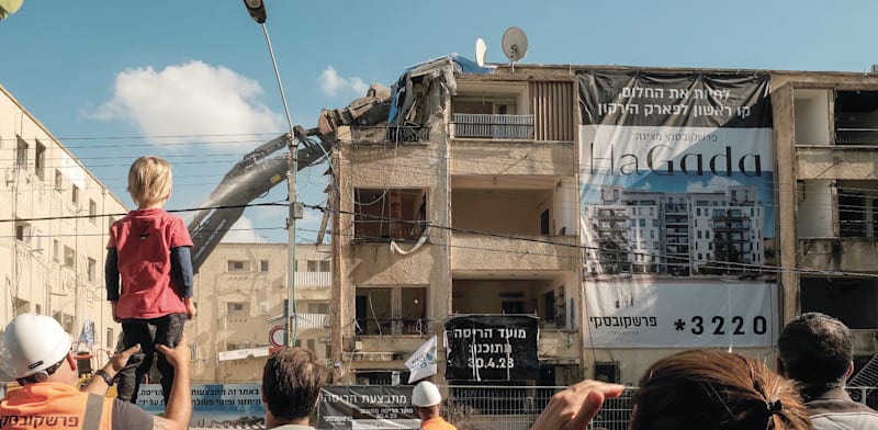 "פרויקט התחדשות עירונית של פרשקובסקי בת''א / צילום: Mark Tso"