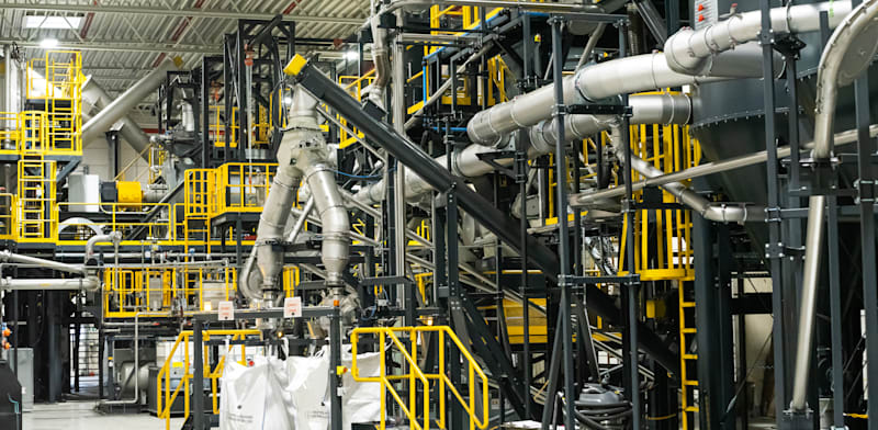 ERLOS plant in Germany credit: Peter Fenes