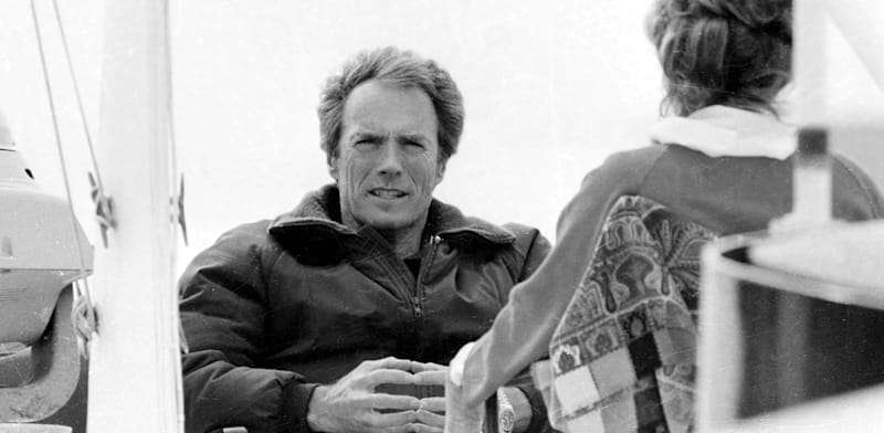 "קלינט איסטווד בפסטיבל קאן 1985, בהצגת הסרט ''הנוקם'' / צילום: Reuters, Bridgeman Images via Reuters Connect"