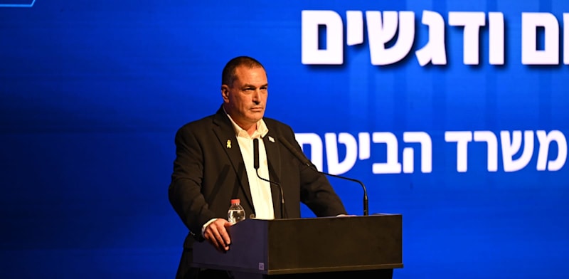 "מנכ״ל משרד הביטחון, אלוף (מיל׳) אייל זמיר, בכנס תוכניות העבודה של משרד הביטחון / צילום: אגף דוברות וקשרי ציבור במשרד הביטחון"