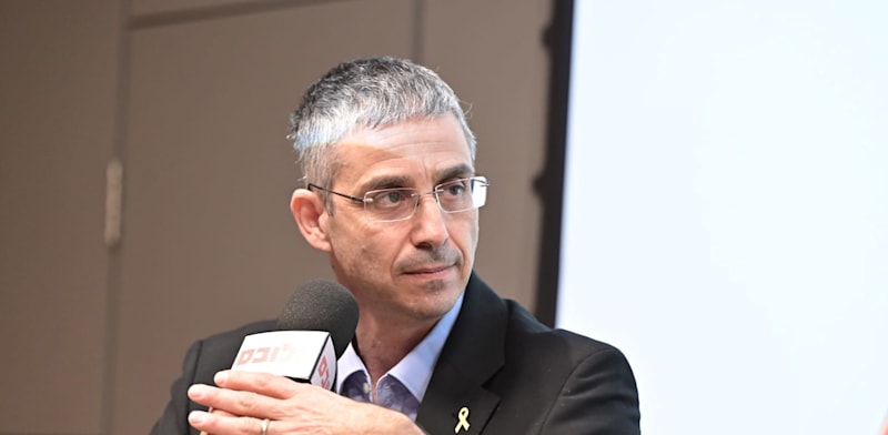 שרון קדמי, מנכ''ל רשות שדות התעופה, בכנס תשתית לעתיד של גלובס / צילום: תמר מצפי