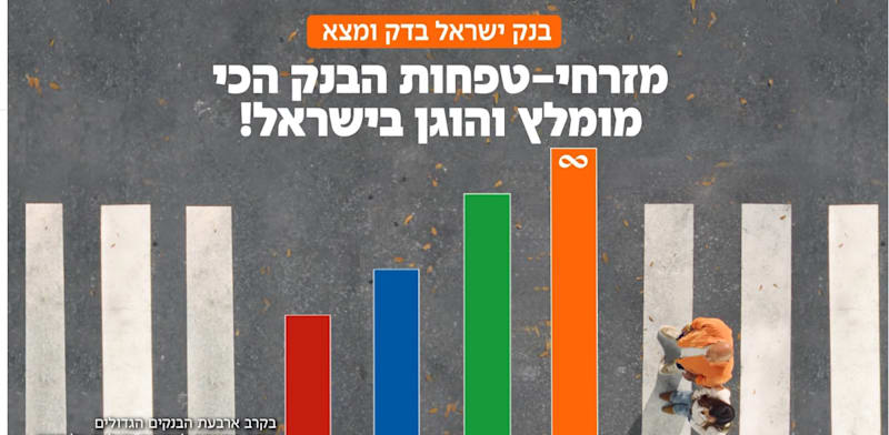 קמפיין מזרחי טפחות / צילום: צילום מסך מתוך הקמפיין